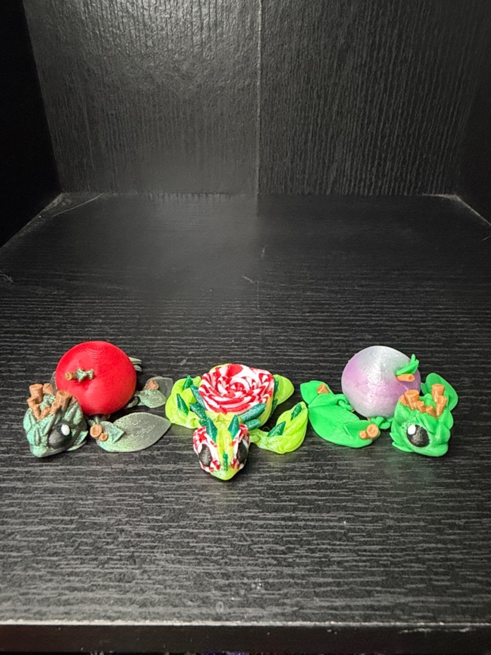 3D printed mini turtles